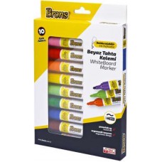 Brons Whiteboard Markers / 12 Pcs 